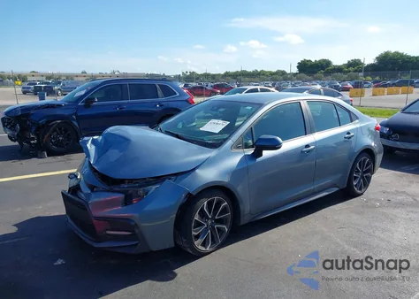 2020 Toyota Corolla Se из США, поврежденный, VIN 5YFS4RCE5LP018545